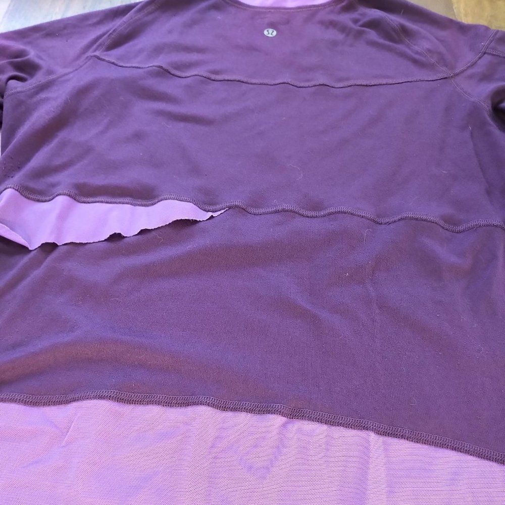 Women's Purple Top - Picture 4 of 6
